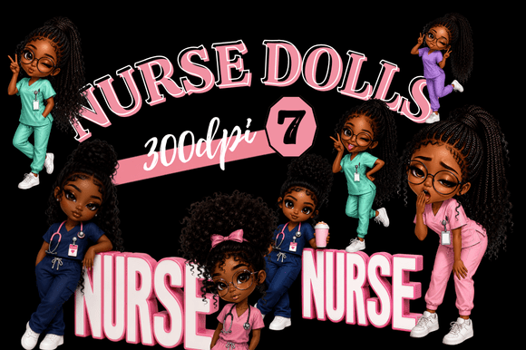 Bring Characters to Life with the Nurse Dolls Design Pack