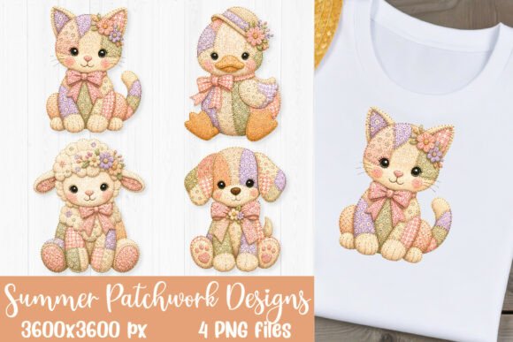 Summer Patchwork Pet PNG Sublimation: A Designer's Guide