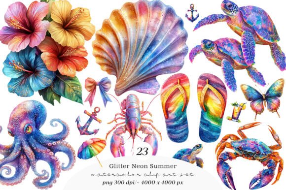 Unleash Nostalgic Charm with Vintage Summer Stamp Sublimation Clipart