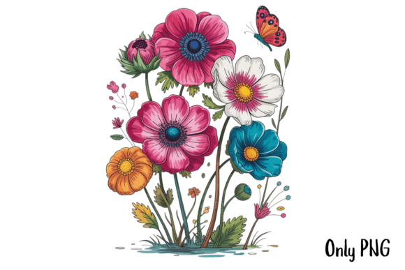 Whimsical Summer Flowers Clipart: A Designer's Guide